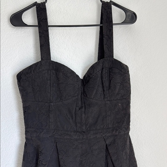 Bardot Black Sweetheart Sheath Mini Dress - Picture 3 of 10